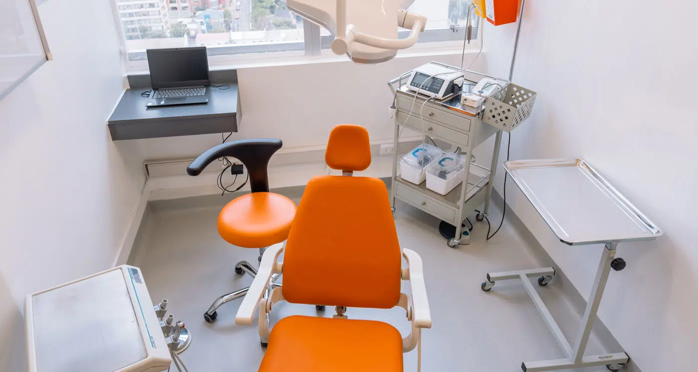 Box de Atención para pacientes Blend Odontológica